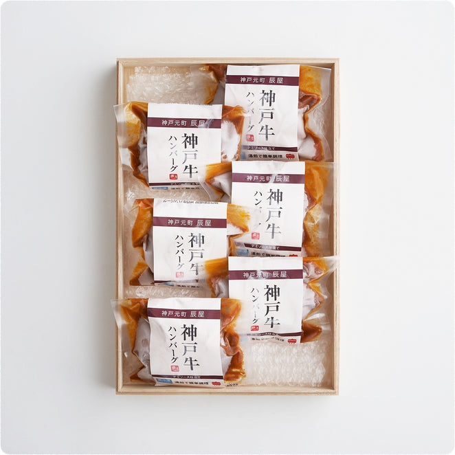 桐箱ハンバーグ_中身