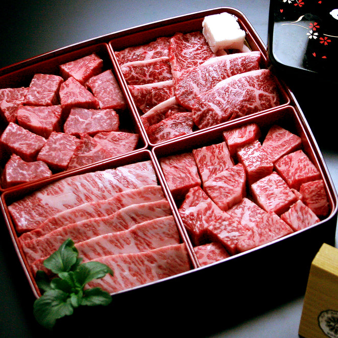 Kobe Beef Yakiniku (Japanese BBQ) kaiseki