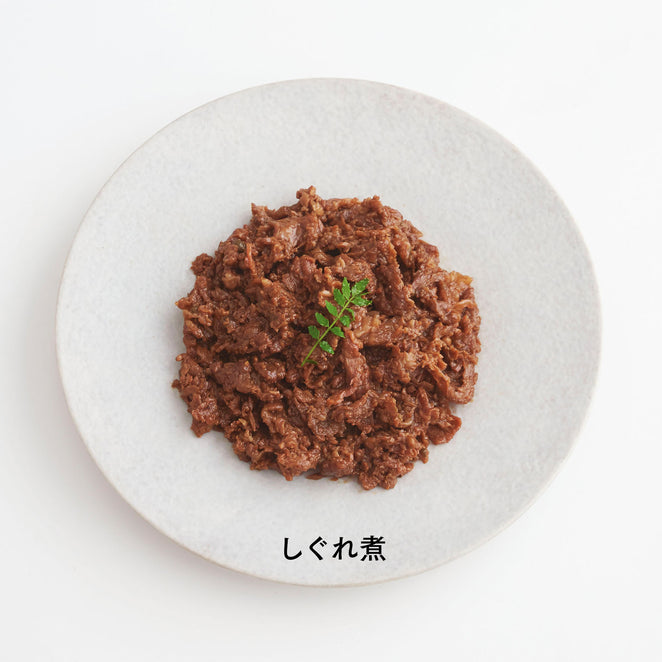 神戸牛しぐれ煮皿盛り