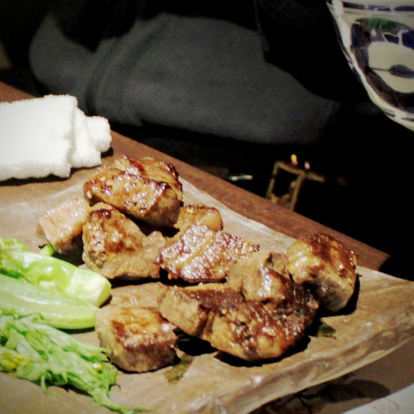 Halal Kobe beef lunch served at Sannomiya “Tsukiusagi”