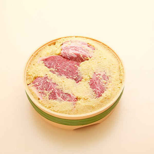 Tatsuya's Kobe beef miso pickles were introduced on TVO "Wafu Sohonke".