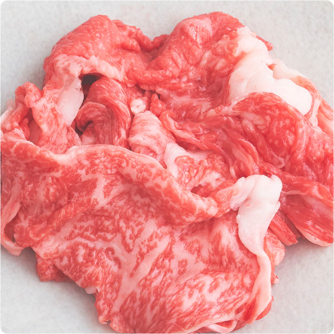 Kobe beef sliced ​​meat