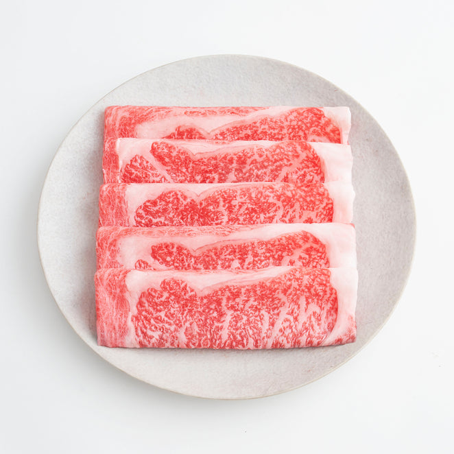 Kobe beef sukiyaki meat special loin